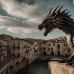 Dragón de Juego de Tronos en Girona