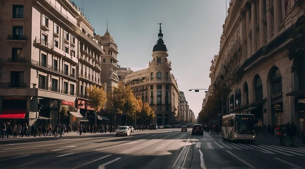 Gran vía de Madrid