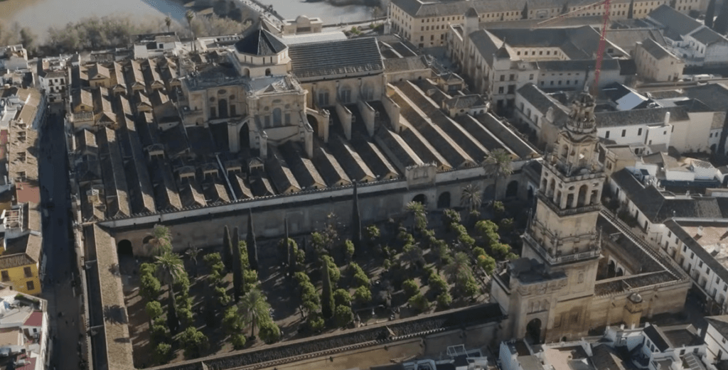 Mezquita de Córdoba desde el Aire