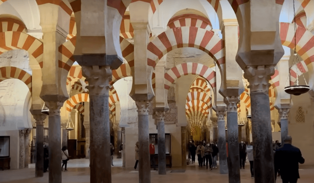 Mezquita de Córdoba desde dentro