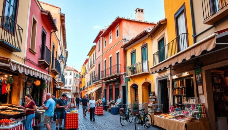 Una calle de España hecha con IA