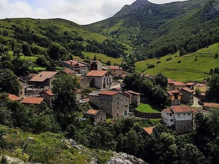 maravilloso paisaje de Sotres