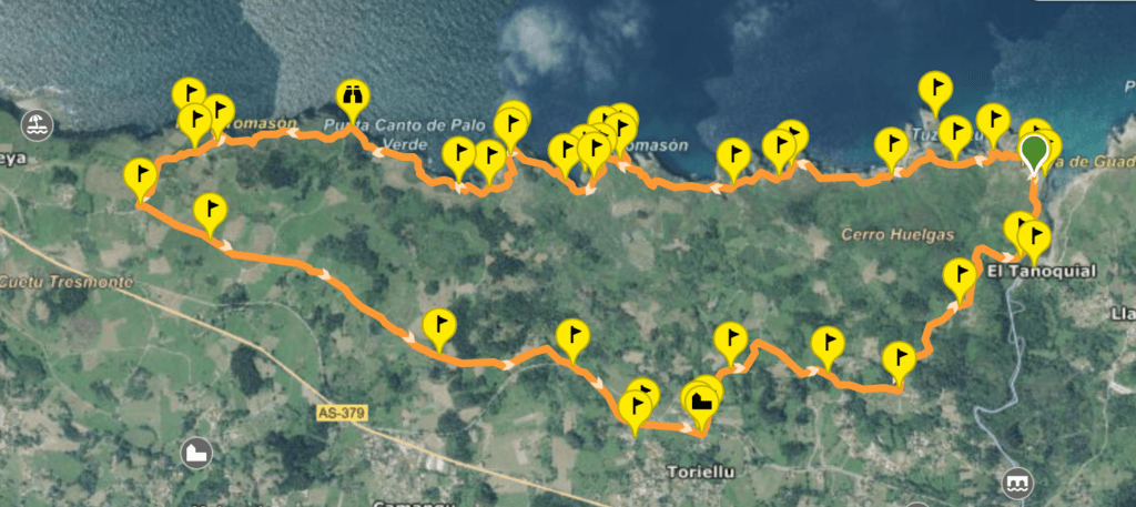 Ruta de los Acantilados del Infierno (Ribadesella-Asturias)