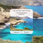 Cala secreta de aguas turquesas en Mallorca - Qué ver en Mallorca en 4 días